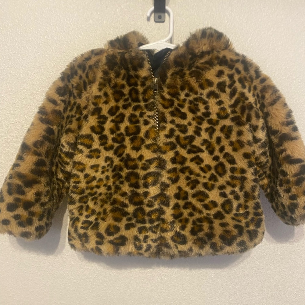 GAP Leopard Print Kids Jacket